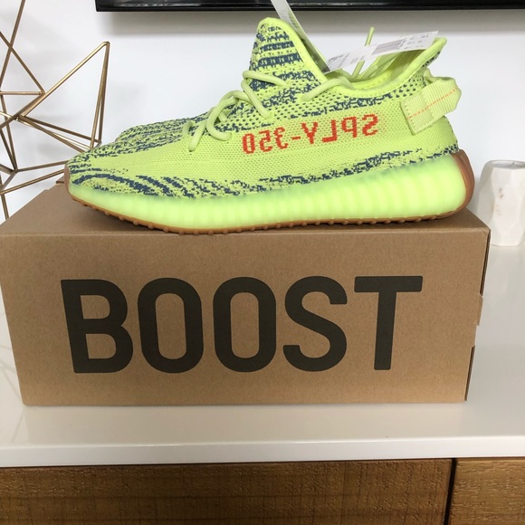 Yeezy Other - Adidas Yeezy Boost 350 V2 Semi Frozen Yellow Sz9